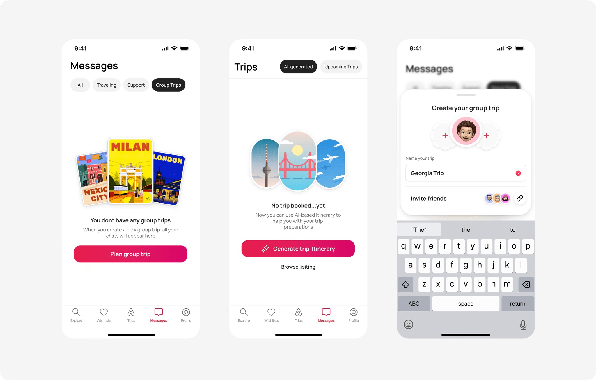 Voyager trip planning