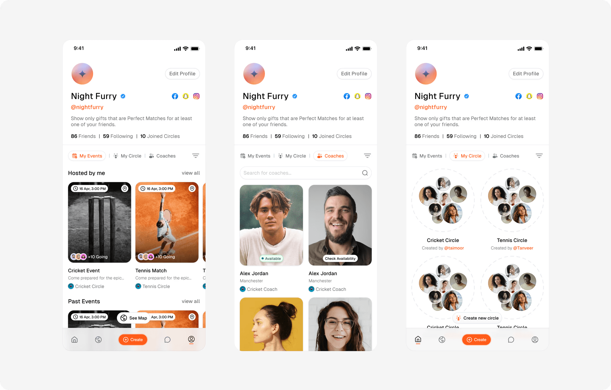 Tennis Circle profile